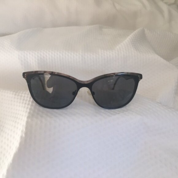 Frames - Lisa Loeb “Pie” Cat‑Eye Frames – Licorice Swirl, 52‑15‑135 - Picture 2 of 10